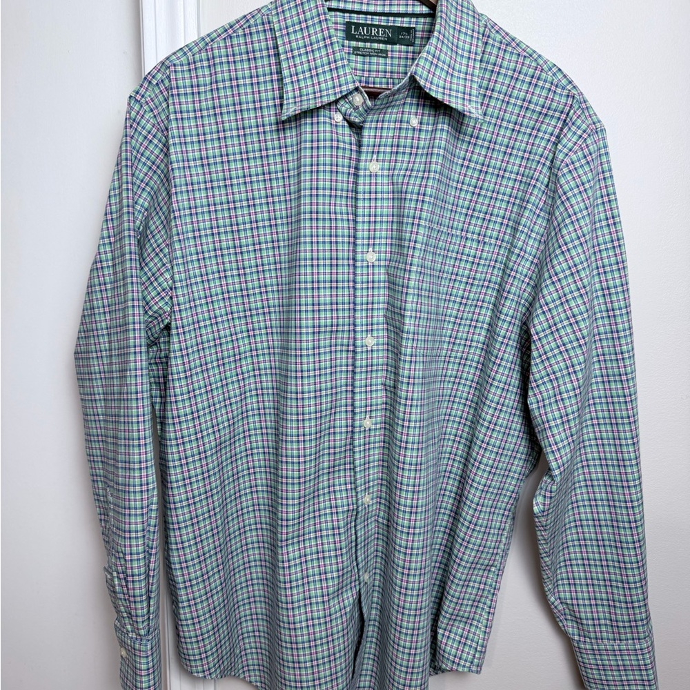 Ralph Lauren Multicolor Plaid Button-Down Shirt